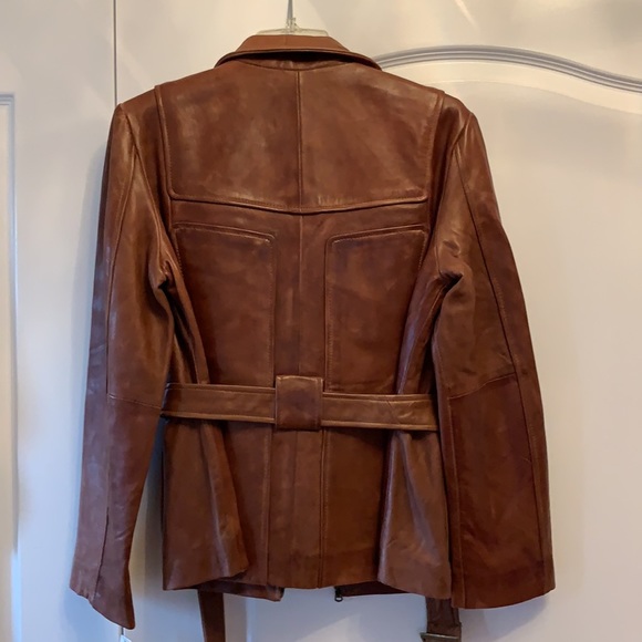 Brown (CED) Leather Jacket great for FALL!! - Picture 2 of 8